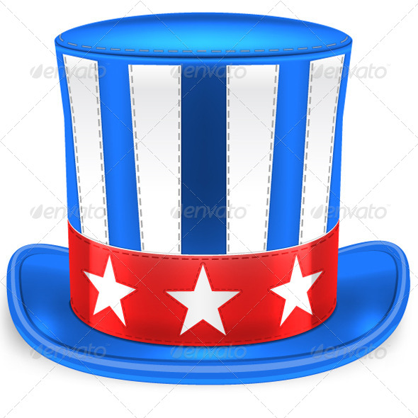 GraphicRiver Uncle Sam Hat 7713149