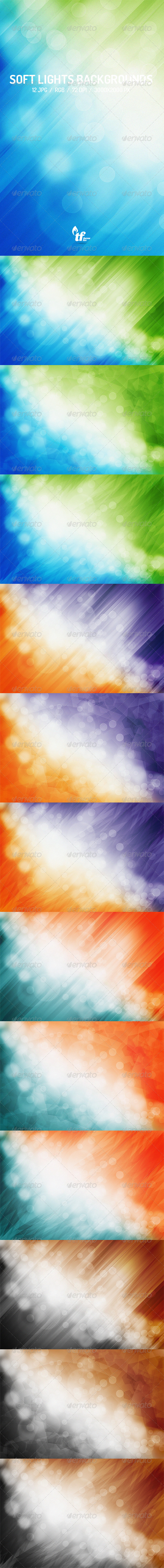 GraphicRiver Soft Lights Abstract Backgrounds 7715186