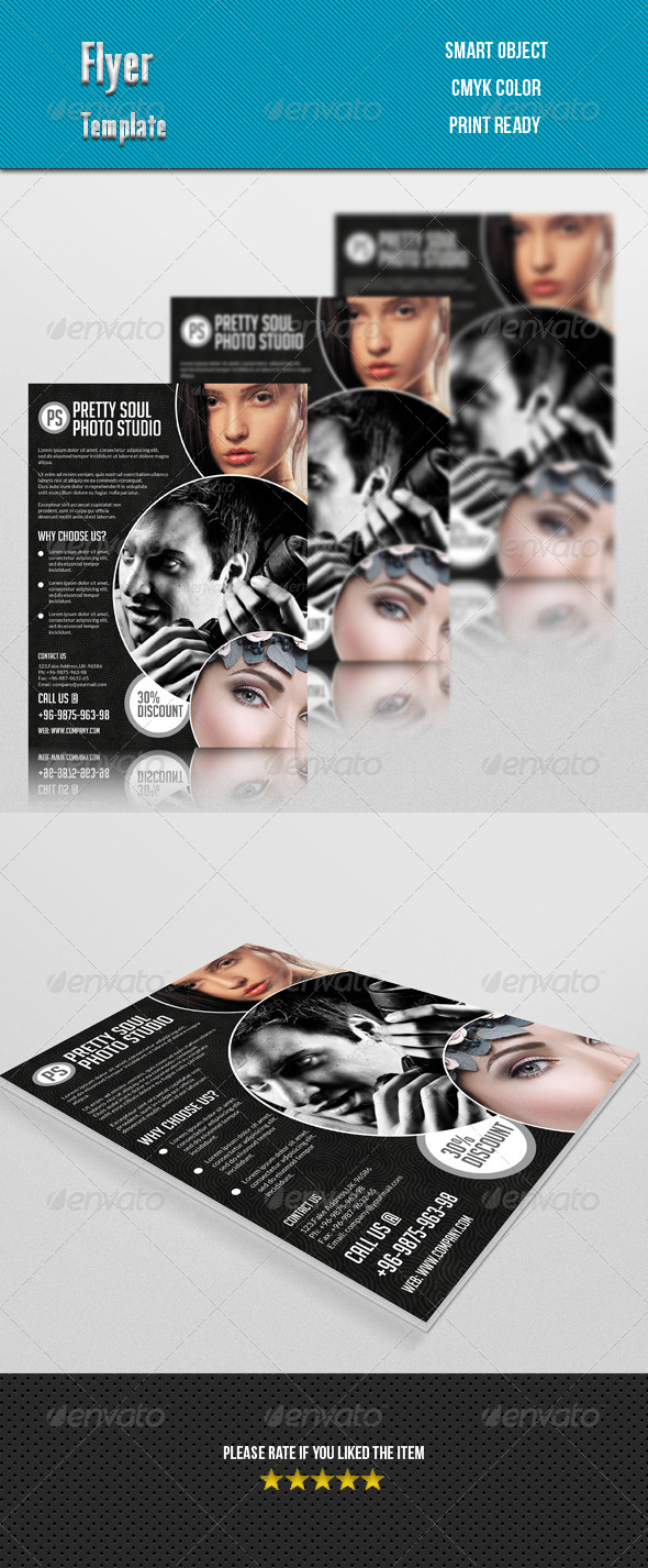 GraphicRiver Photography Studio Flyer 7720855 GraphicRiver Photography Studio Flyer 7720855