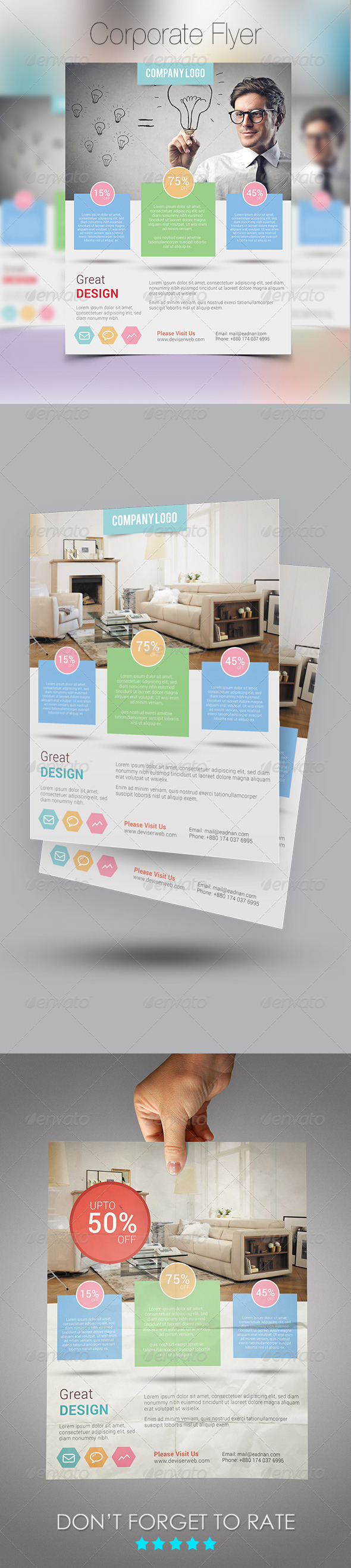 GraphicRiver Creative Modern Flyer Template 7722594 GraphicRiver Creative Modern Flyer Template 7722594