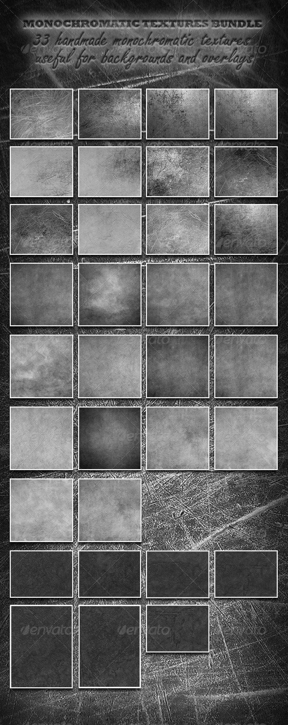 GraphicRiver Monochromatic Textures Bundle 7732640 GraphicRiver Monochromatic Textures Bundle 7732640