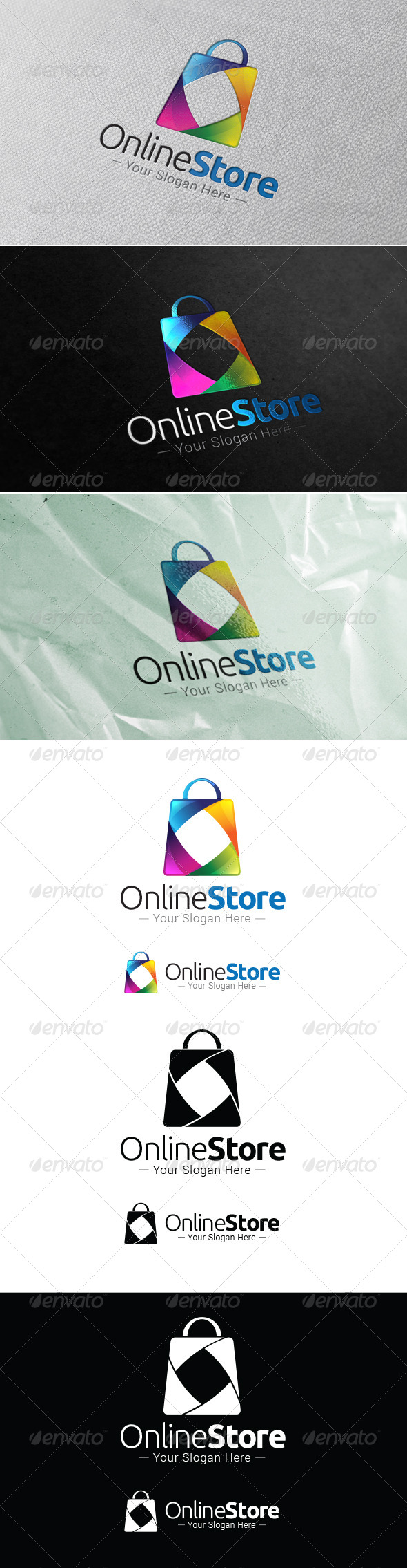 GraphicRiver Online Store Logo Template 7704899 GraphicRiver Online Store Logo Template 7704899