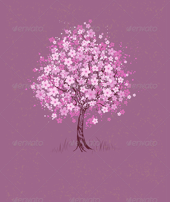 GraphicRiver Cherry on Pink Background 7752248