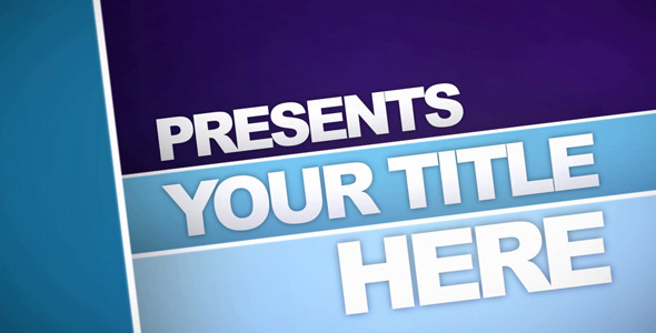 After Effects Project - VideoHive Blue Layered Title 67210 After Effects Project - VideoHive Blue Layered Title 67210