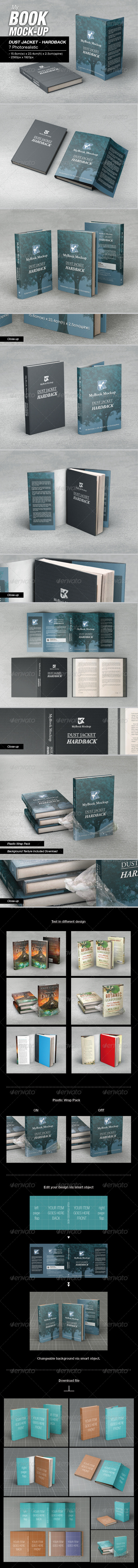 GraphicRiver MyBook Mock-up DJ Hardback 01 7778620 GraphicRiver MyBook Mock-up DJ Hardback 01 7778620
