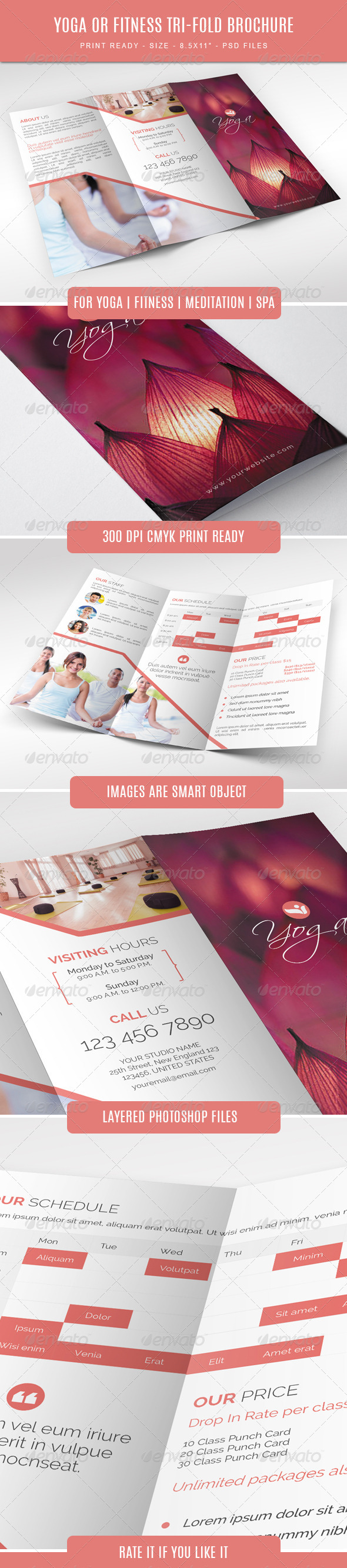 GraphicRiver Yoga and Fitness Tri-fold Brochure 7781479 GraphicRiver Yoga and Fitness Tri-fold Brochure 7781479