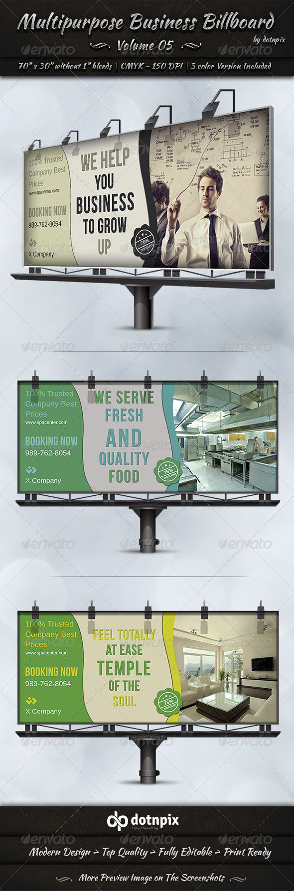 GraphicRiver Multipurpose Business Billboard Volume 5 7782625 GraphicRiver Multipurpose Business Billboard Volume 5 7782625