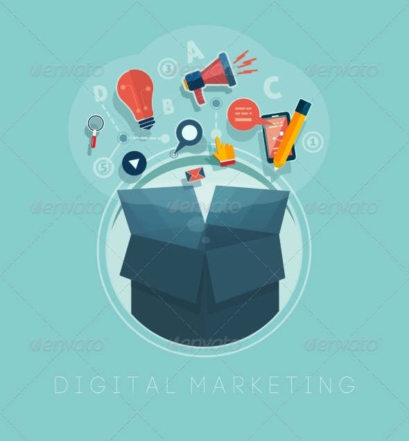 GraphicRiver Digital Marketing Concept 7785545 GraphicRiver Digital Marketing Concept 7785545