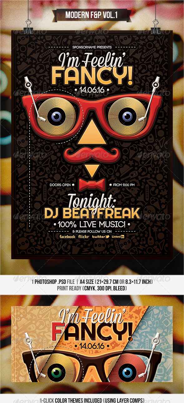 GraphicRiver Modern Flyer & Poster Vol.1 7790791 GraphicRiver Modern Flyer & Poster Vol.1 7790791