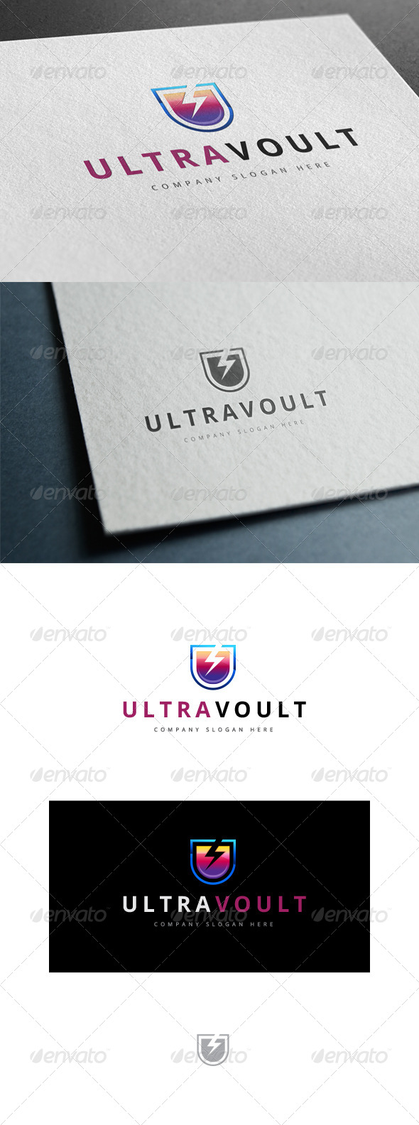 GraphicRiver Ultra Volt Logo 7790794 GraphicRiver Ultra Volt Logo 7790794