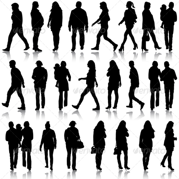 GraphicRiver Silhouettes 7793352 GraphicRiver Silhouettes 7793352