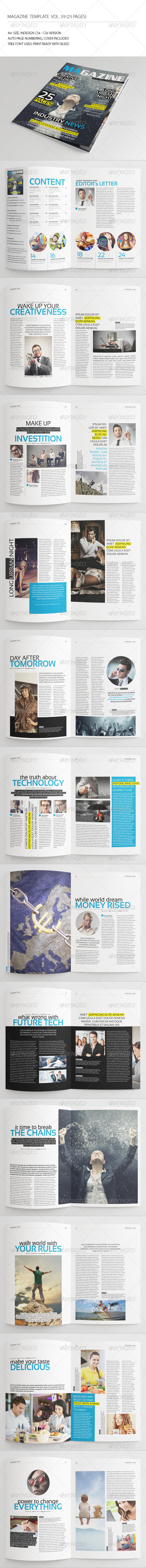 GraphicRiver 25 Pages Universal Magazine Vol59 7795123 GraphicRiver 25 Pages Universal Magazine Vol59 7795123