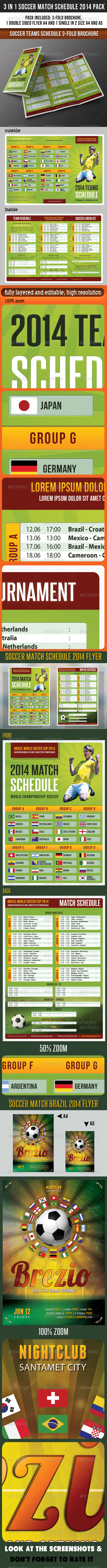 GraphicRiver 3 in 1 Soccer Match Schedule 2014 Pack 7795491 GraphicRiver 3 in 1 Soccer Match Schedule 2014 Pack 7795491