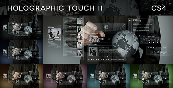 After Effects Project - VideoHive Holographic Touch II 796536 After Effects Project - VideoHive Holographic Touch II 796536