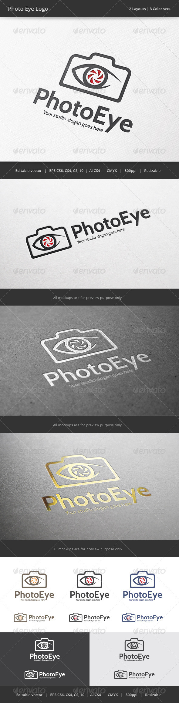 GraphicRiver Photo Eye Camera Logo 7798041 GraphicRiver Photo Eye Camera Logo 7798041