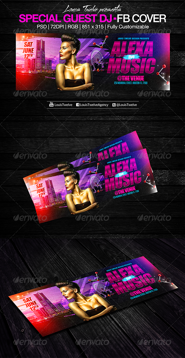 GraphicRiver Special Guest Dj Facebook Cover 7801449 GraphicRiver Special Guest Dj Facebook Cover 7801449