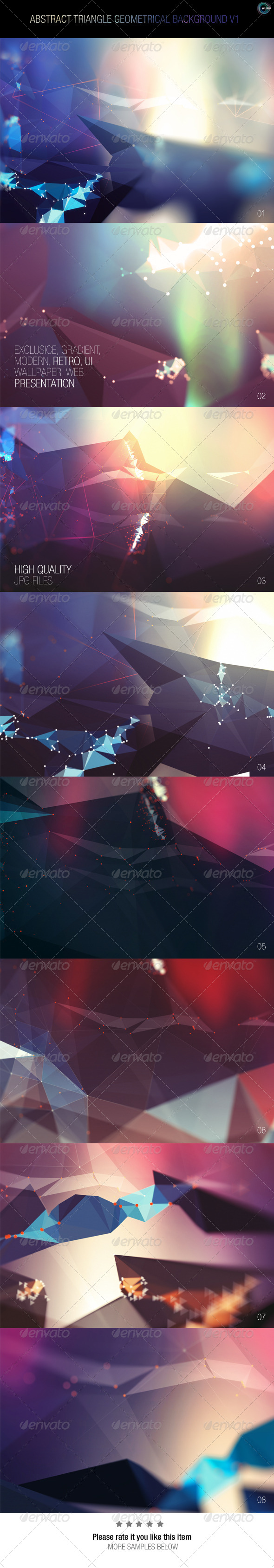 GraphicRiver Abstract Triangle Geometrical Background V1 7802537 GraphicRiver Abstract Triangle Geometrical Background V1 7802537