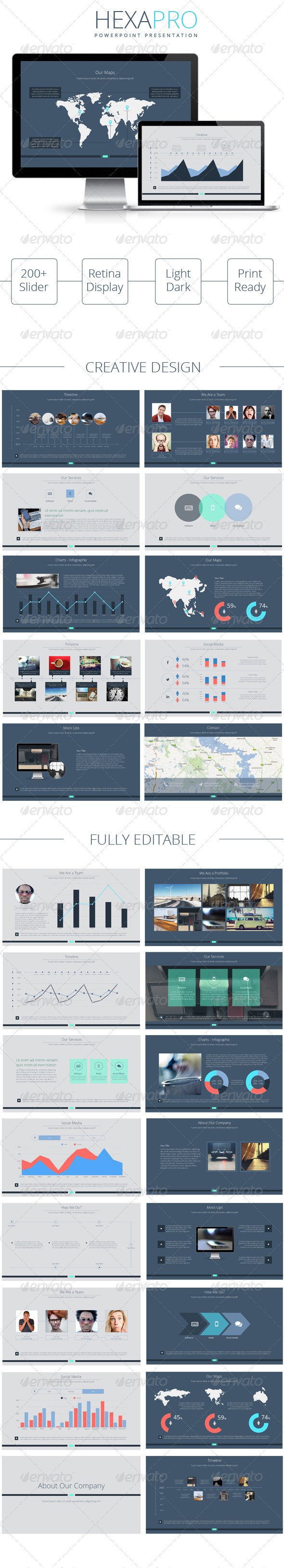 GraphicRiver HexaPro Creative PowerPoint Presentation 7812824 GraphicRiver HexaPro Creative PowerPoint Presentation 7812824