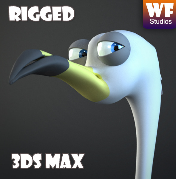 3DOcean Cartoon Flamingo Rigged 7813250 3DOcean Cartoon Flamingo Rigged 7813250