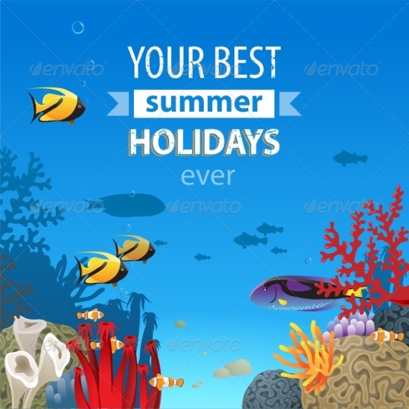 GraphicRiver Summer Holidays Background 7813485 GraphicRiver Summer Holidays Background 7813485