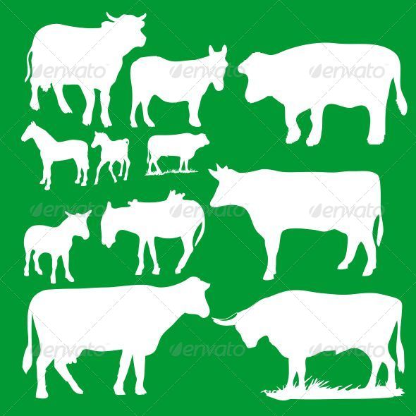GraphicRiver Animal Silhouettes 7813626 GraphicRiver Animal Silhouettes 7813626