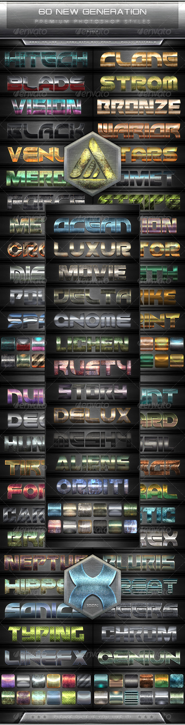 GraphicRiver 60 New Generation Text Efect Styles Vol.1-5 Bundle 7801857 GraphicRiver 60 New Generation Text Efect Styles Vol.1-5 Bundle 7801857