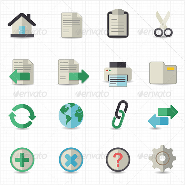 GraphicRiver Toolbar Website Icons 7821114 GraphicRiver Toolbar Website Icons 7821114