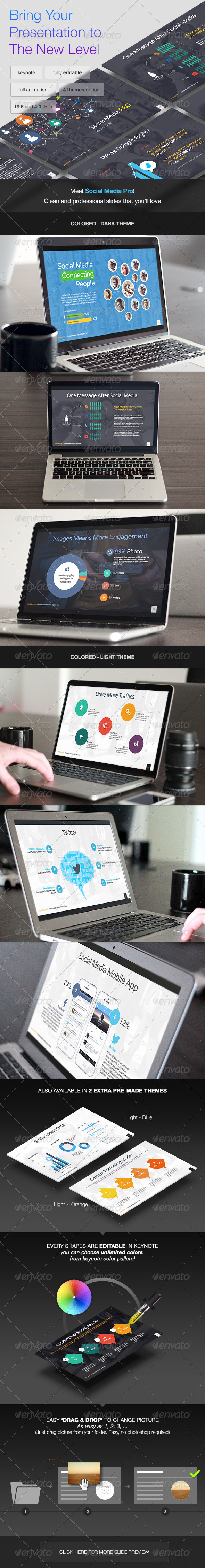 GraphicRiver Social Media PRO Keynote Template 7822256 GraphicRiver Social Media PRO Keynote Template 7822256
