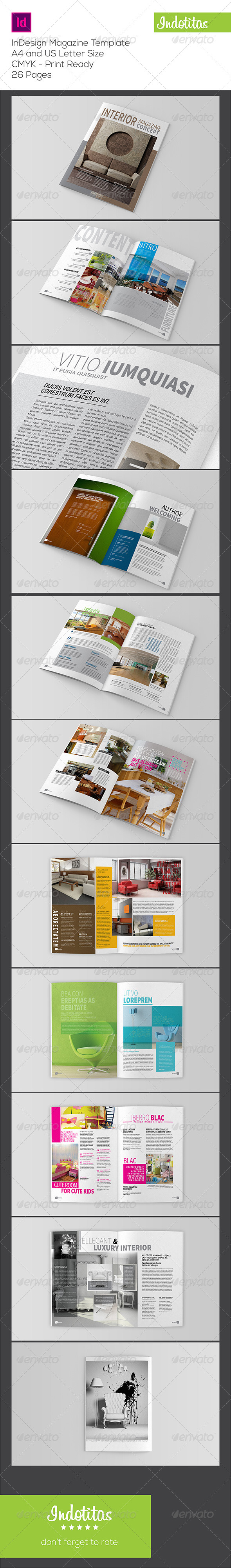 GraphicRiver Interior Magazine Template 7824656 GraphicRiver Interior Magazine Template 7824656