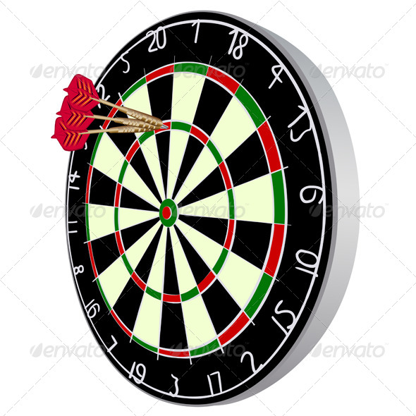 GraphicRiver Dart Board 7836317 GraphicRiver Dart Board 7836317