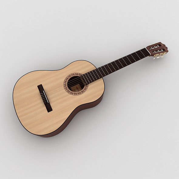 3DOcean Classical Guitar 7836762 3DOcean Classical Guitar 7836762