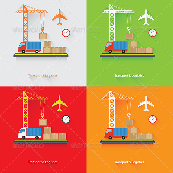 GraphicRiver Logistics Concept 7837404 GraphicRiver Logistics Concept 7837404