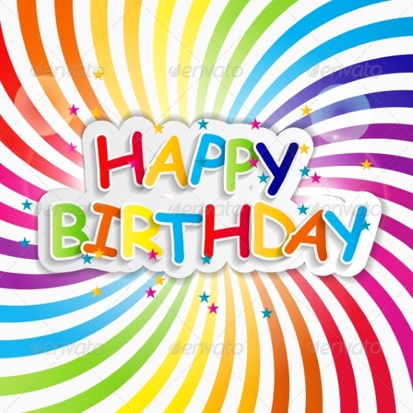 GraphicRiver Happy Birthday Card Vector Illustration 7838486 GraphicRiver Happy Birthday Card Vector Illustration 7838486