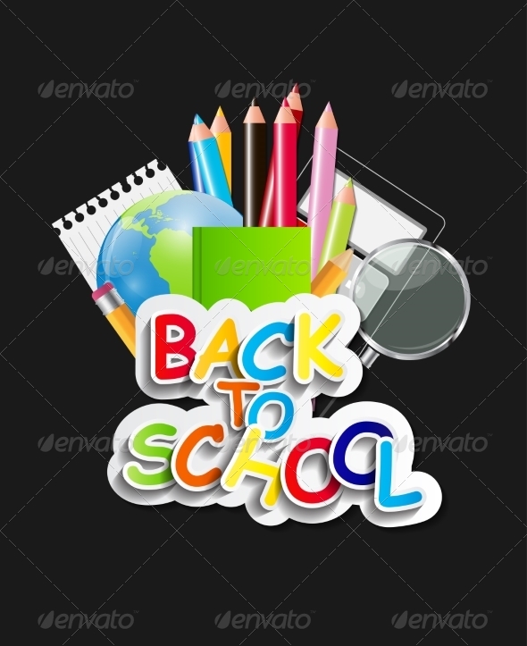 GraphicRiver Back to School Concept Vector Illustration 7838655 GraphicRiver Back to School Concept Vector Illustration 7838655