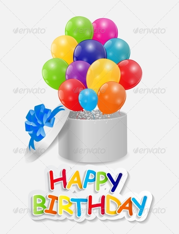 GraphicRiver Happy Birthday Card Illustration 7839352 GraphicRiver Happy Birthday Card Illustration 7839352