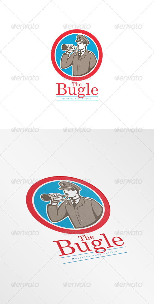 GraphicRiver Bugle Marching Band Logo 7844912