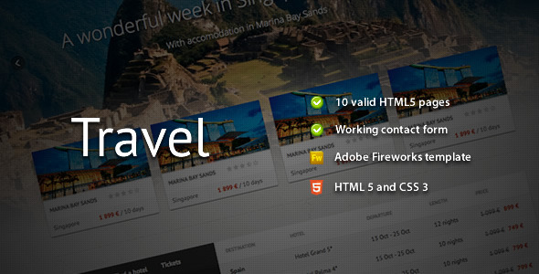 ThemeForest - Travel - Premium HTML Template - RIP ThemeForest - Travel - Premium HTML Template - RIP