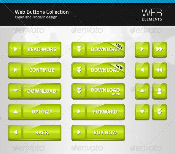 GraphicRiver Web Button Collection 1 98099 GraphicRiver Web Button Collection 1 98099