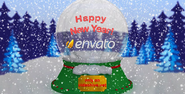 After Effects Project - VideoHive New Year & Christmas Snow Ball 805575