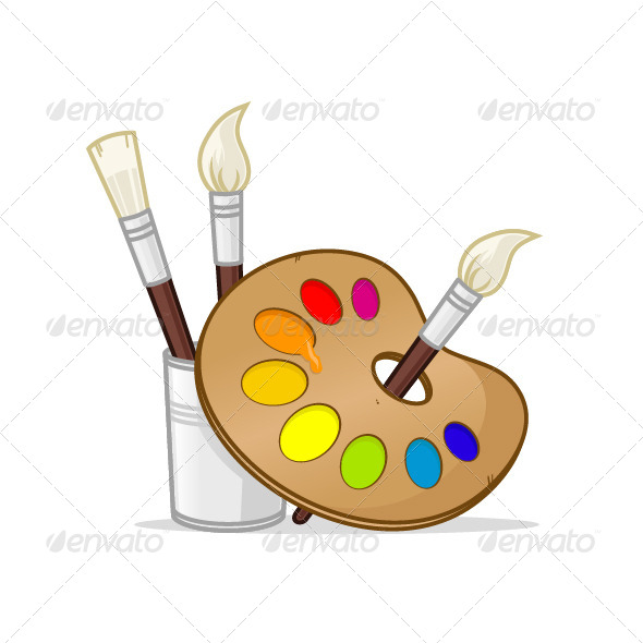 Printable Artist Palette Template Dondrup