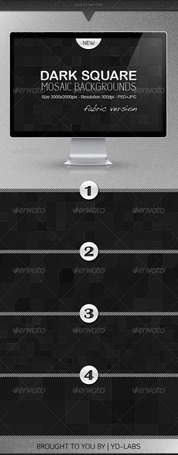 GraphicRiver Dark Square Mosaic Backgrounds 812841 GraphicRiver Dark Square Mosaic Backgrounds 812841