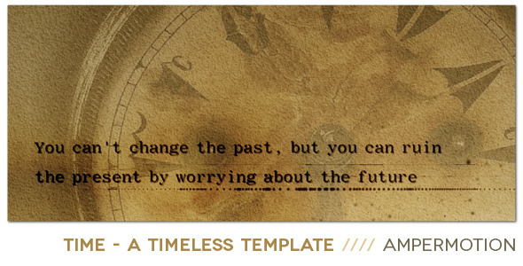 After Effects Project - VideoHive Time 804913 After Effects Project - VideoHive Time 804913