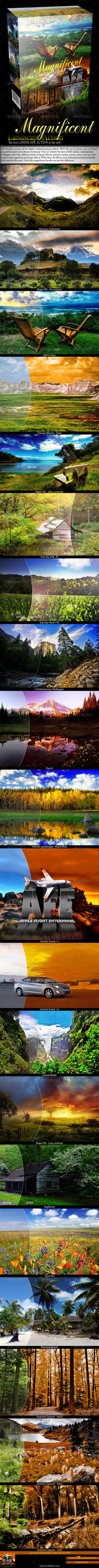 GraphicRiver Magnificent Landscape Action 831410 GraphicRiver Magnificent Landscape Action 831410